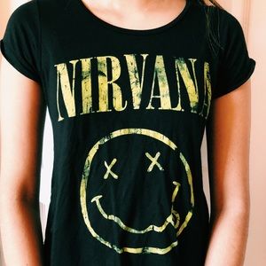 NIRVANA band tee